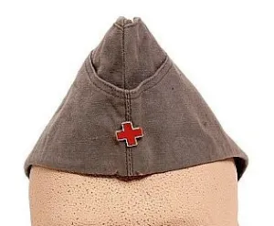East German DRK Red Cross Garrison Cap