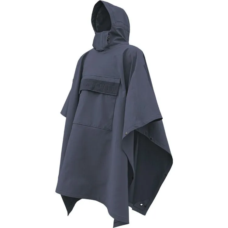 Hazard 4 Poncho Villa 2020 Version Technical Soft-Shell Poncho Navy Blue