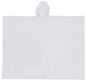 MCR Safety Schooner .10mm PVC Dispos Poncho Clear